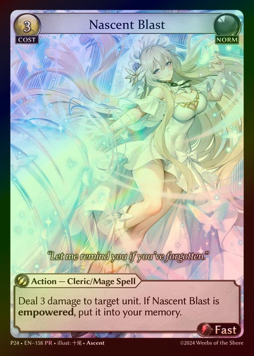 【FOIL】[Norm] Nascent Blast [P24-158-PR]