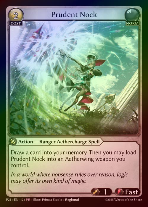 【FOIL】[Norm] Prudent Nock [P25-121-PR]
