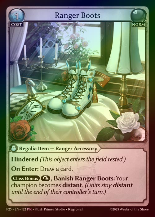 【FOIL】[Norm] Ranger Boots [P25-122-PR]