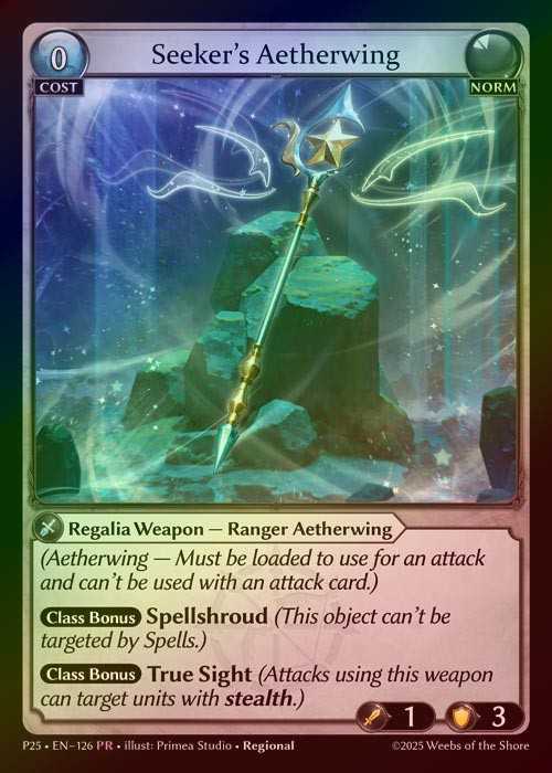 【FOIL】[Norm] Seeker's Aetherwing [P25-126-PR]