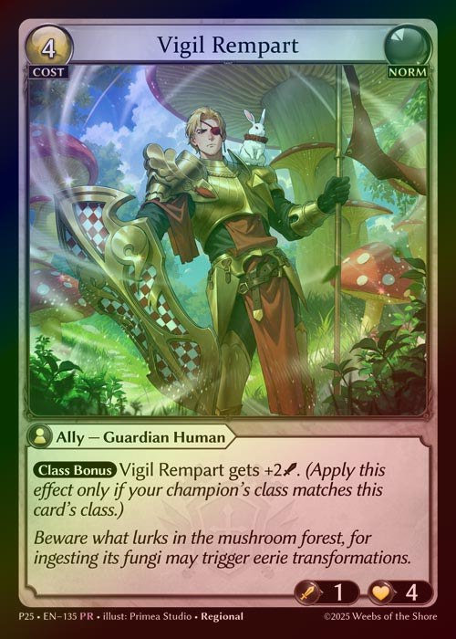 【FOIL】[Norm] Vigil Rempart [P25-135-PR]