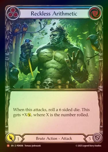 【RF】【EN】[Brute] 無謀な算数/Reckless Arithmetic [PEN006-M]