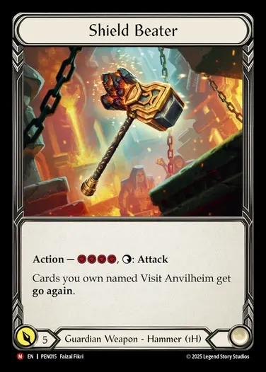 【EN】[Guardian] 盾砕き/Shield Beater [PEN015-M]