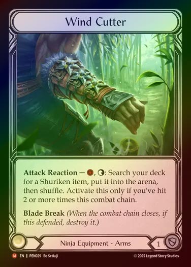 【CF】【EN】[Ninja] 風切り/Wind Cutter [PEN029-M]