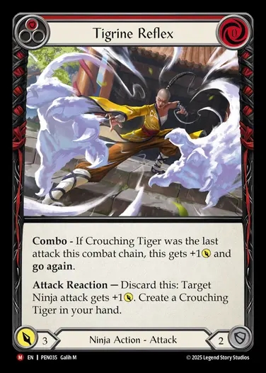 【EN】[Ninja] 虎流の反射/Tigrine Reflex [PEN035-M]