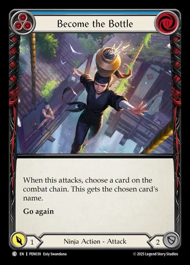 【EN】[Ninja] 瓶を象れ/Become the Bottle (blue)  [PEN039-C]