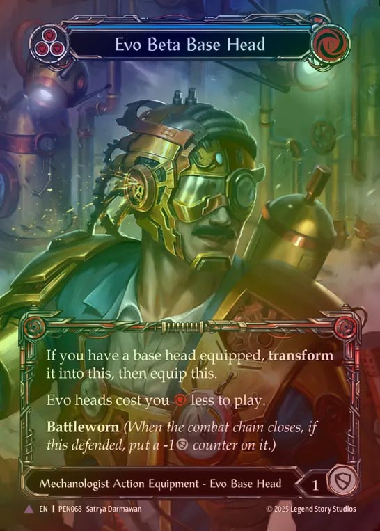 【CF】【EN】[Mechanologist] エヴォβ・ベースヘッド/Evo Beta Base Head [PEN068-Marvel]