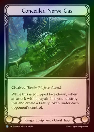 【CF】【EN】[Ranger] 隠蔽神経ガス/Concealed Nerve Gas [PEN079-R]