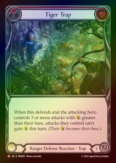 【RF】【EN】[Ranger] 虎の罠/Tiger Trap [PEN083-M]
