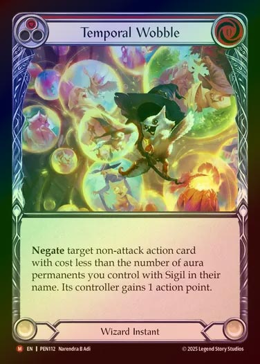 【RF】【EN】[Wizard] 時空の歪み/Temporal Wobble [PEN112-M]