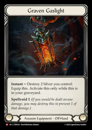【EN】[Assassin] 死厳の誤光/Graven Gaslight [PEN136-M]