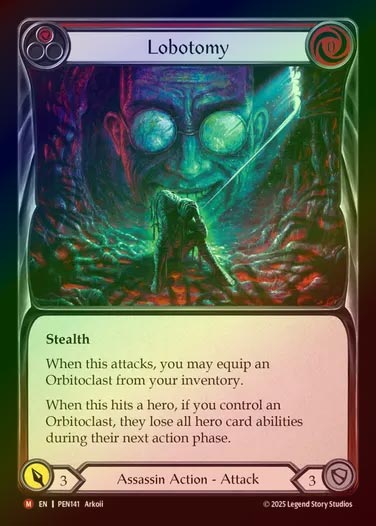 【RF】【EN】[Assassin] 脳内切裁/Lobotomy [PEN141-M]