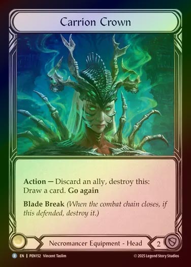 【CF】【EN】[Necromancer] 腐肉の王冠/Carrion Crown [PEN152-R]