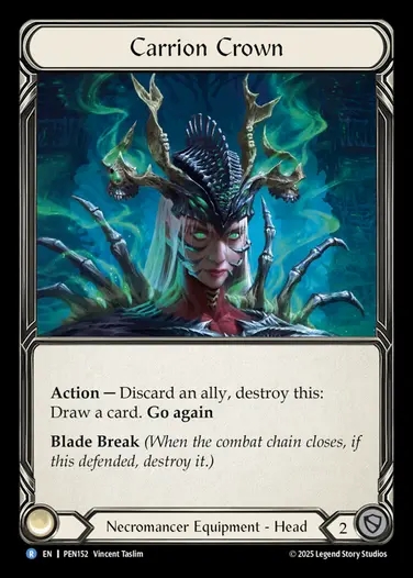 【EN】[Necromancer] 腐肉の王冠/Carrion Crown [PEN152-R]