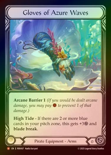 【CF】【EN】[Pirate] 蒼波のグローブ/Gloves of Azure Waves [PEN167-M]