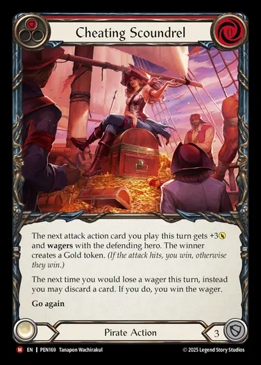 【EN】[Pirate] イカサマの末路/Cheating Scoundrel [PEN169-M]