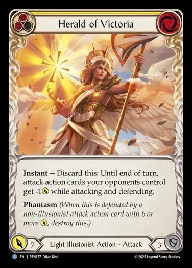 【EN】[Light Illusionist] ヴィクトリアのヘラルド/Herald of Victoria [PEN177-R]