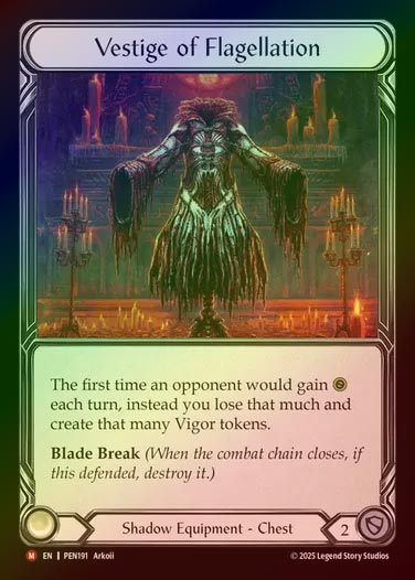 【CF】【EN】[Shadow] 苦行の残痕/Vestige of Flagellation [PEN191-M]