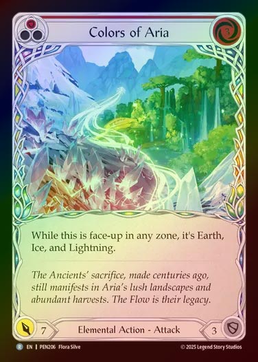 【RF】【EN】[Elemental] 色鮮やかなアリア/Colors of Aria (red)  [PEN206-R]