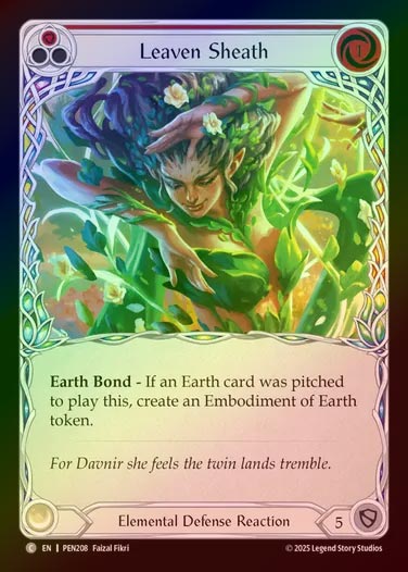 【RF】【EN】[Elemental] 変熟の覆護/Leaven Sheath (red)  [PEN208-C]