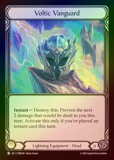 【CF】【EN】[Lightning] 装電の先陣/Voltic Vanguard [PEN240-R]