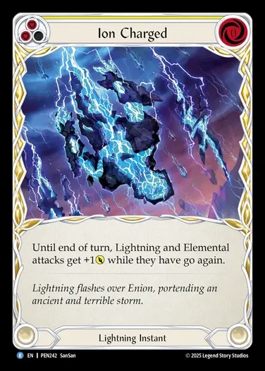 【EN】[Lightning] イオン充電/Ion Charged (yellow)  [PEN242-R]