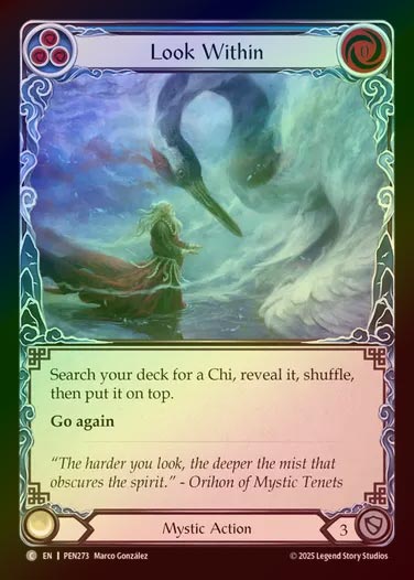 【RF】【EN】[Mystic] 内観/Look Within (blue)  [PEN273-C]