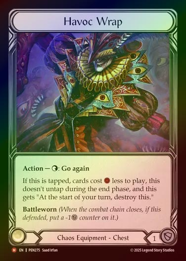 【CF】【EN】[Chaos] 狂乱の装束/Havoc Wrap [PEN275-M]