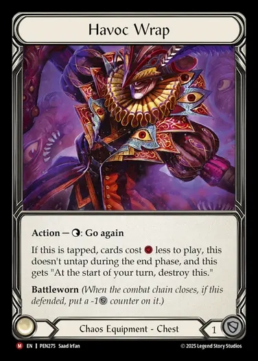 【EN】[Chaos] 狂乱の装束/Havoc Wrap [PEN275-M]