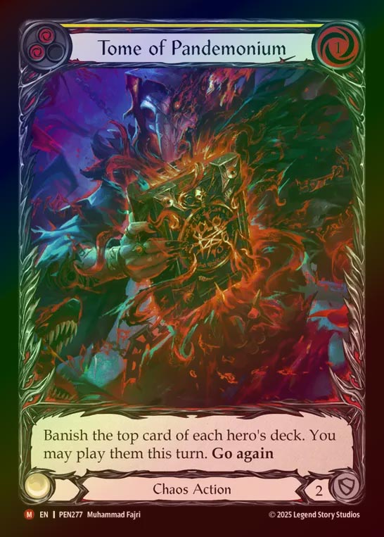 【RF】【EN】[Chaos] 万魔殿の秘本/Tome of Pandemonium (Extended Art) [PEN277-M]