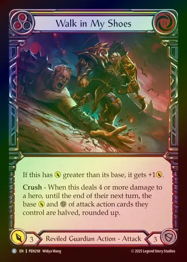 【RF】【EN】[Reviled Guardian] 我が痛みを知れ/Walk in My Shoes (blue)  [PEN298-R]