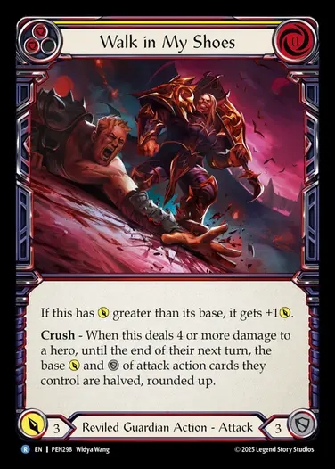 【EN】[Reviled Guardian] 我が痛みを知れ/Walk in My Shoes (blue)  [PEN298-R]