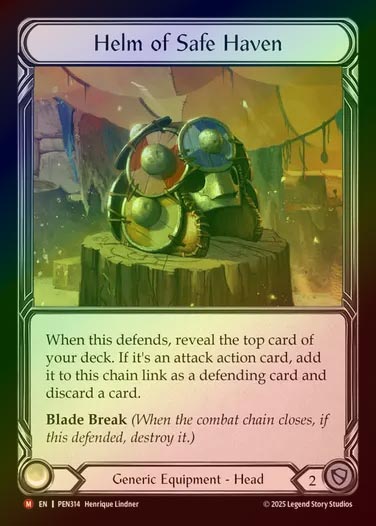 【CF】【EN】[Generic] 安寧のヘルム/Helm of Safe Haven [PEN314-M]