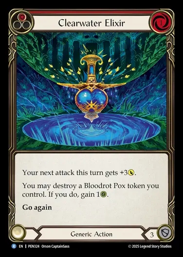 【EN】[Generic] 清療のエリクサー/Clearwater Elixir (red)  [PEN324-R]