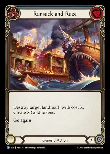 【EN】[Generic] 略奪と焼き払い/Ransack and Raze [PEN327-R]