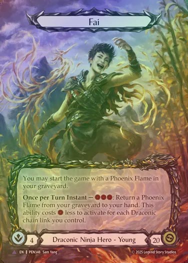 【CF】【EN】[Draconic Ninja] ファイ/Fai [PEN348-Marvel]