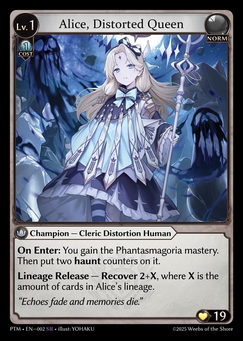 [Norm] Alice, Distorted Queen [PTM002-SR]