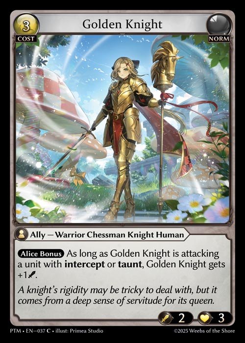 [Norm] Golden Knight [PTM037-C]