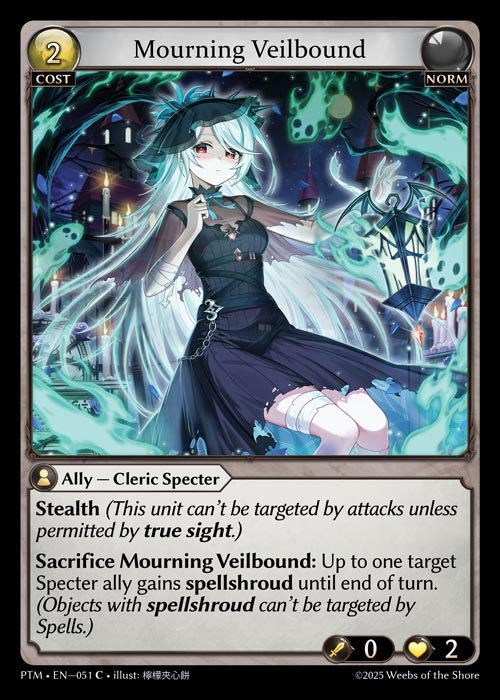[Norm] Mourning Veilbound [PTM051-C]