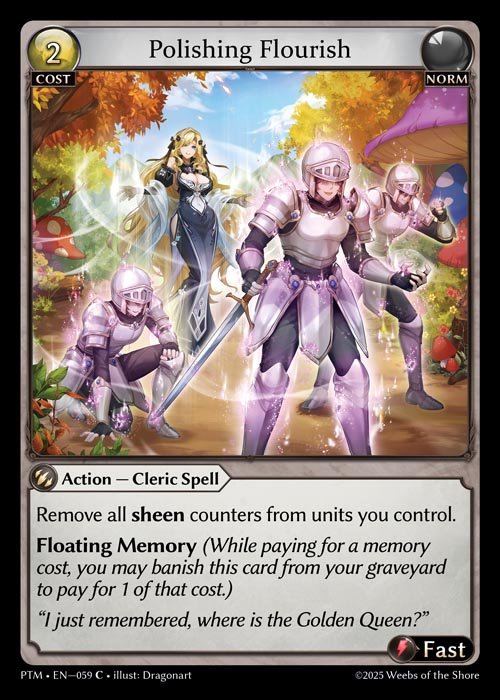 [Norm] Polishing Flourish [PTM059-C]