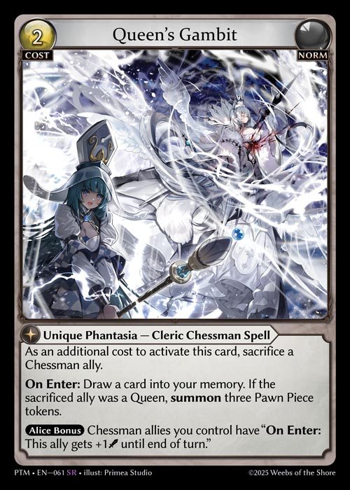 [Norm] Queen's Gambit [PTM061-SR]