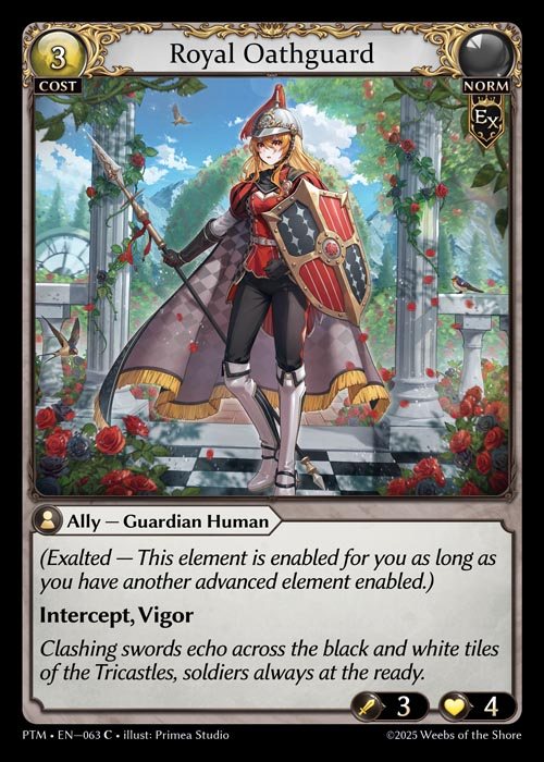 [Norm] Royal Oathguard [PTM063-C]