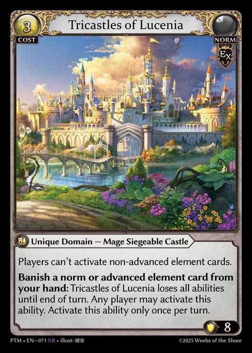 [Norm] Tricastles of Lucenia [PTM071-SR]