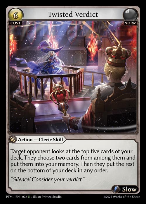 [Norm] Twisted Verdict [PTM072-U]