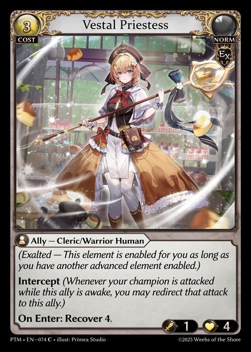 [Norm] Vestal Priestess [PTM074-C]