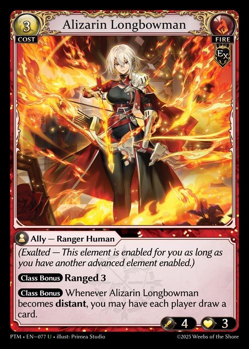 [Fire] Alizarin Longbowman [PTM077-U]
