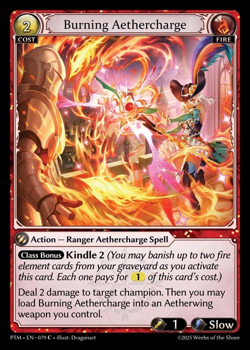 [Fire] Burning Aethercharge [PTM079-C]