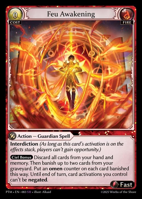[Fire] Feu Awakening [PTM083-SR]
