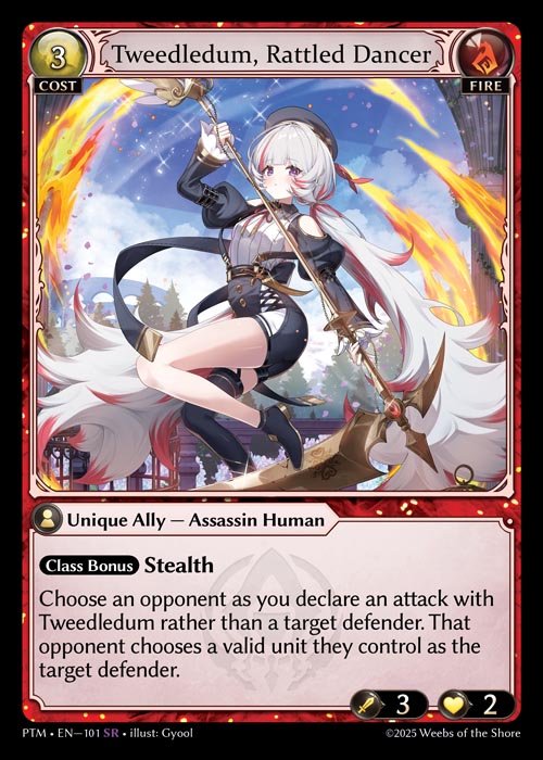 [Fire] Tweedledum, Rattled Dancer [PTM101-SR]