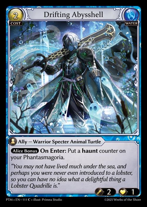 [Water] Drifting Abysshell [PTM111-C]